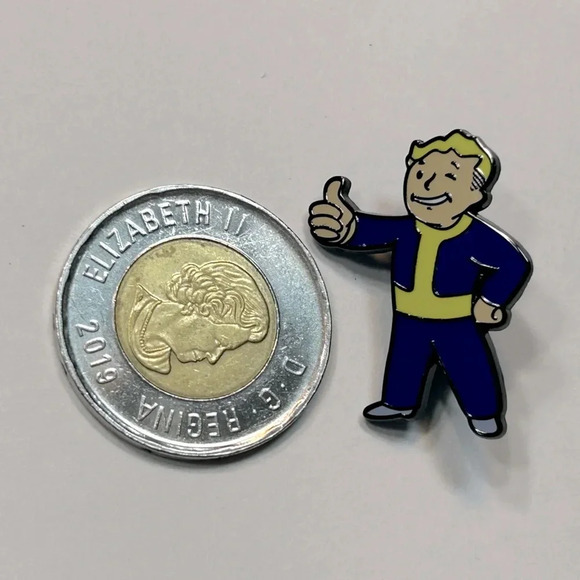 Fallout -  Pip Boy Pin ☢️ - Picture 2 of 5